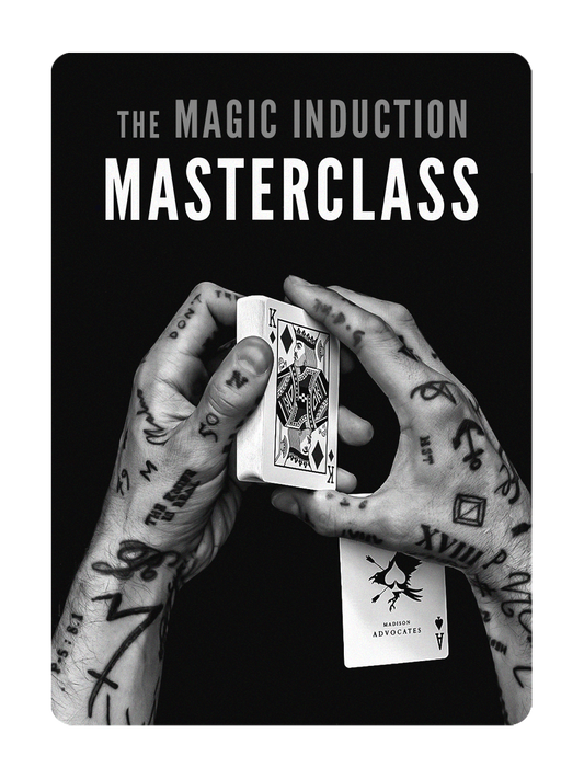 The MAGIC INDUCTION Masterclass playing cards