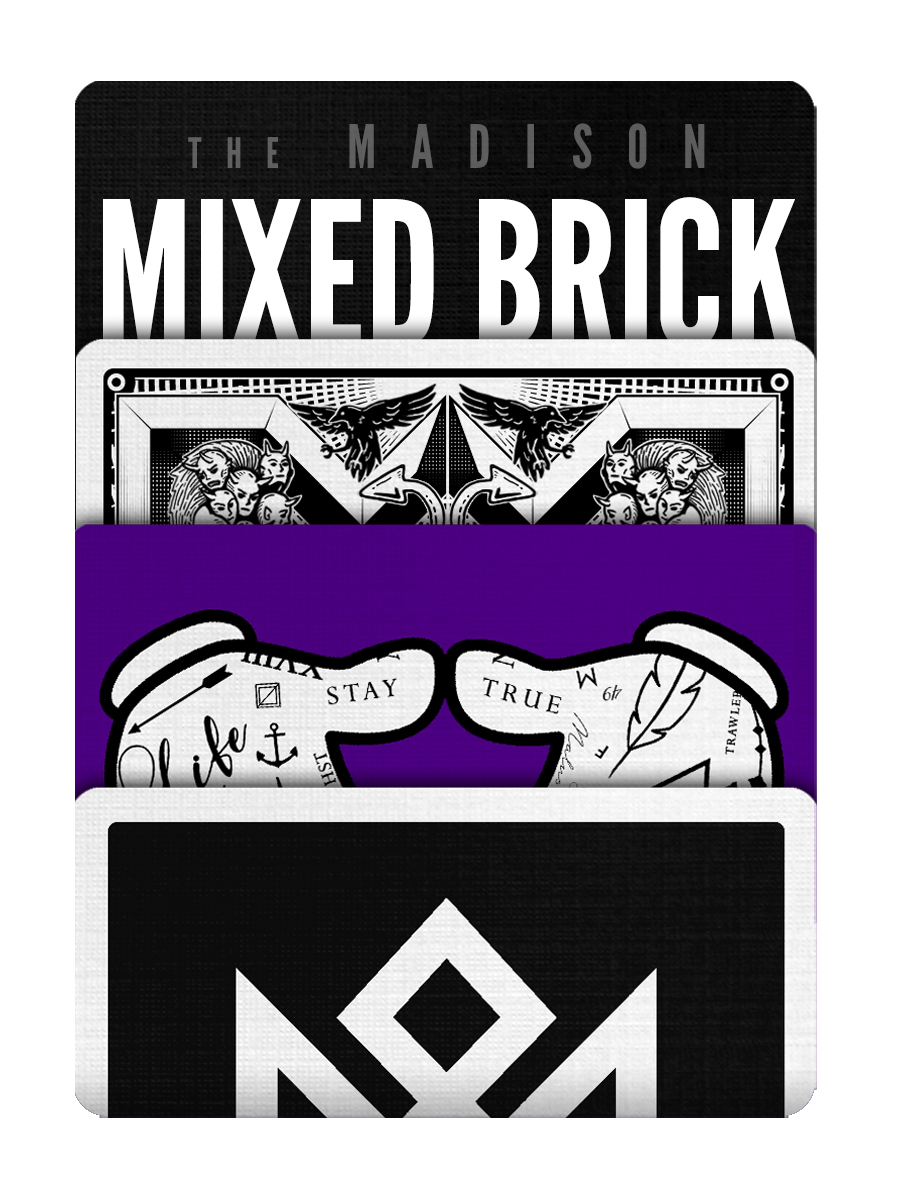 THE MADISON MIXED BRICK (12 Decks)