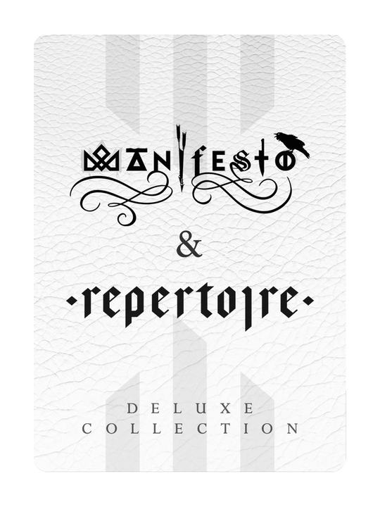 REPERTOIRE and MAGIC MANIFESTO Deluxe Collection playing cards