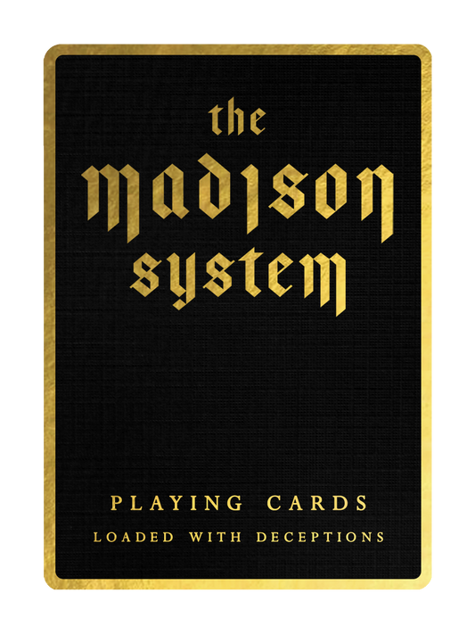 The MADISON SYSTEM Playing Cards