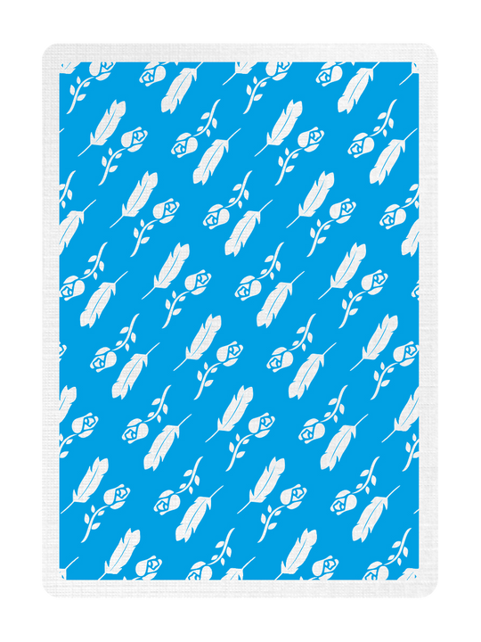 M x S CASINO REMEDIES - BLUE - SIGNED by MADISON playing cards