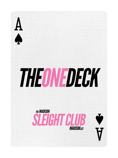 SLEIGHT CLUB 'FDOTM' AUGUST 2026 - The ONE Deck - Blue Bicycle