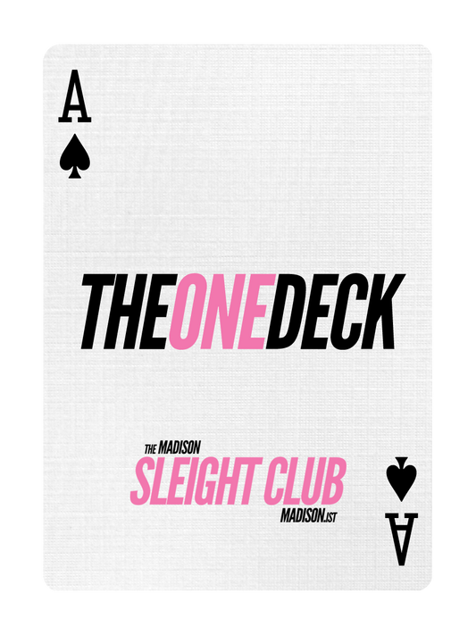 SLEIGHT CLUB 'FDOTM' AUGUST 2026 - The ONE Deck - Blue Bicycle