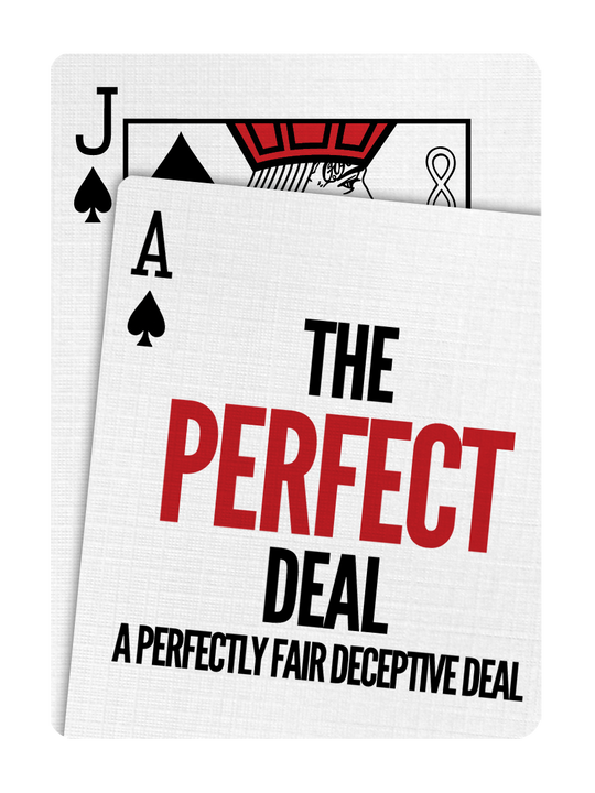 The PERFECT DEAL - A Card Cheating Workshop playing cards