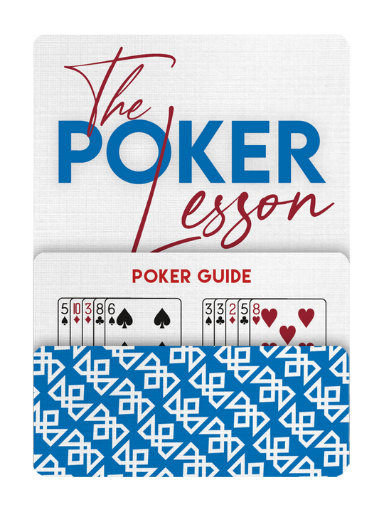 The POKER LESSON playing cards