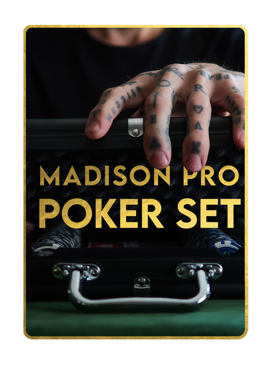 The MADISON x COPAG PRO POKER SET playing cards