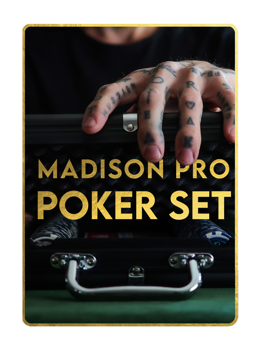 The MADISON PRO POKER SET