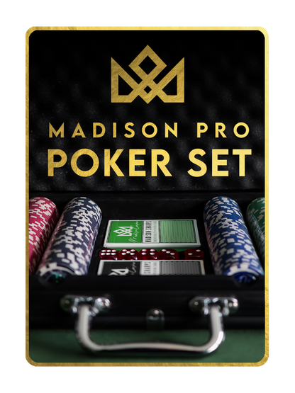 The MADISON PRO POKER SET