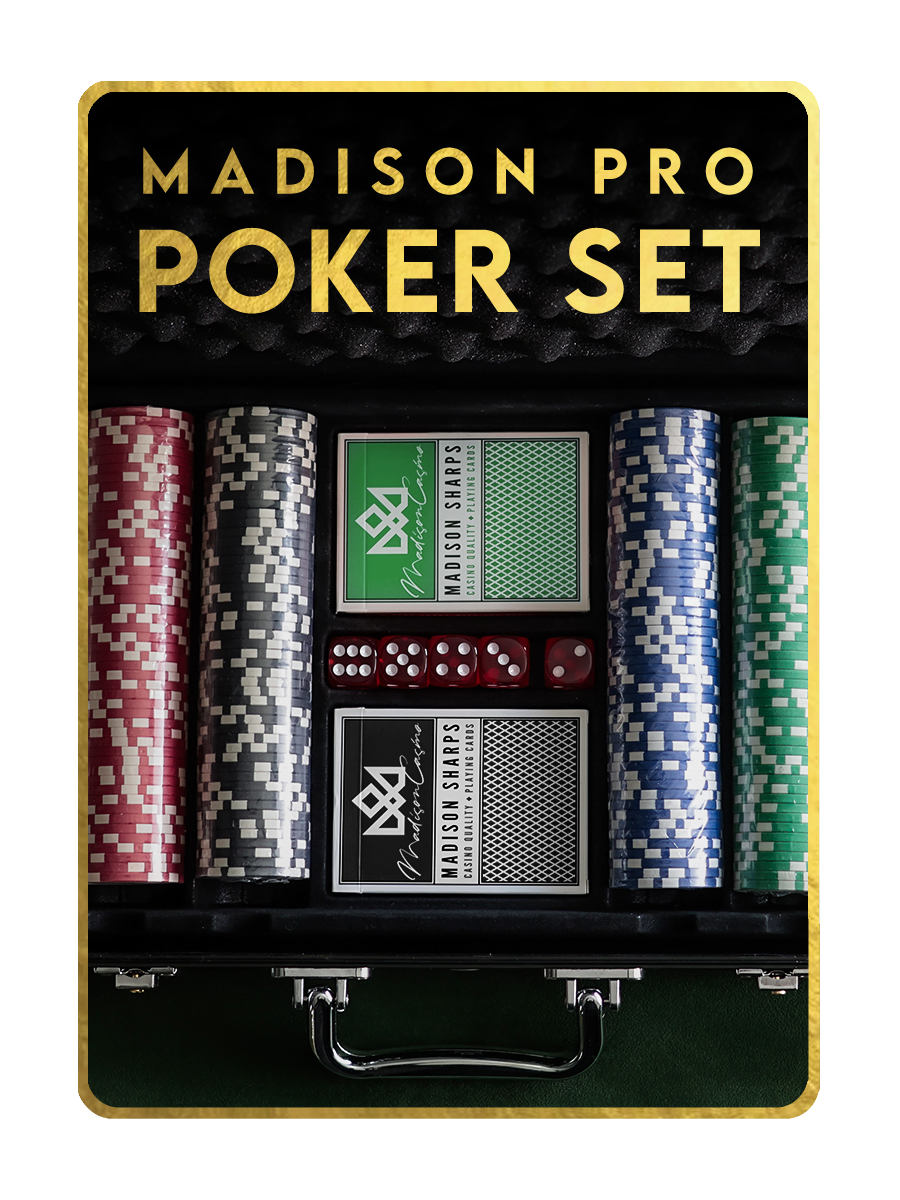 The MADISON PRO POKER SET
