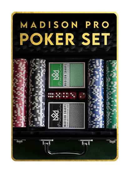 The MADISON PRO POKER SET