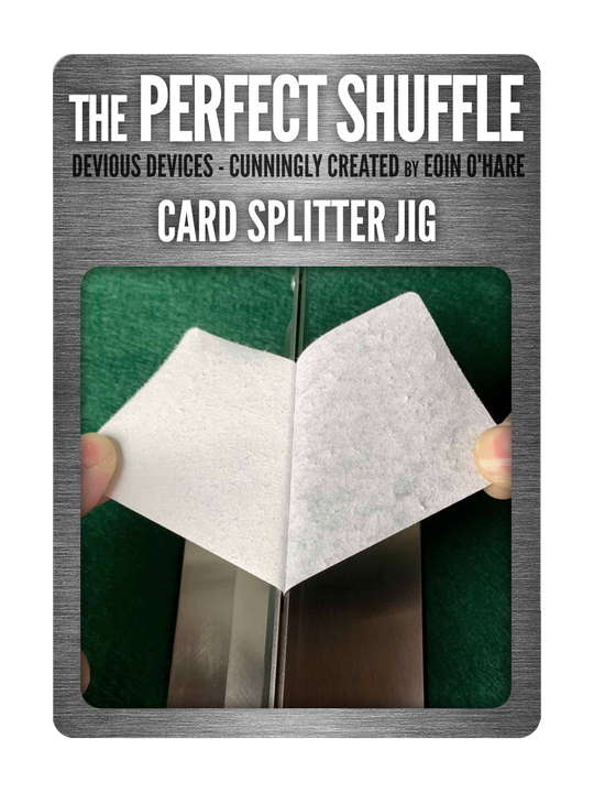 CARD SPLITTER JIG by EOIN O'HARE playing cards
