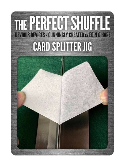 CARD SPLITTER JIG by EOIN O'HARE