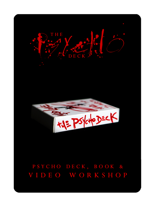 Madison 52 Entry - The PSYCHO Deck - Deck, Book and Workshop playing cards