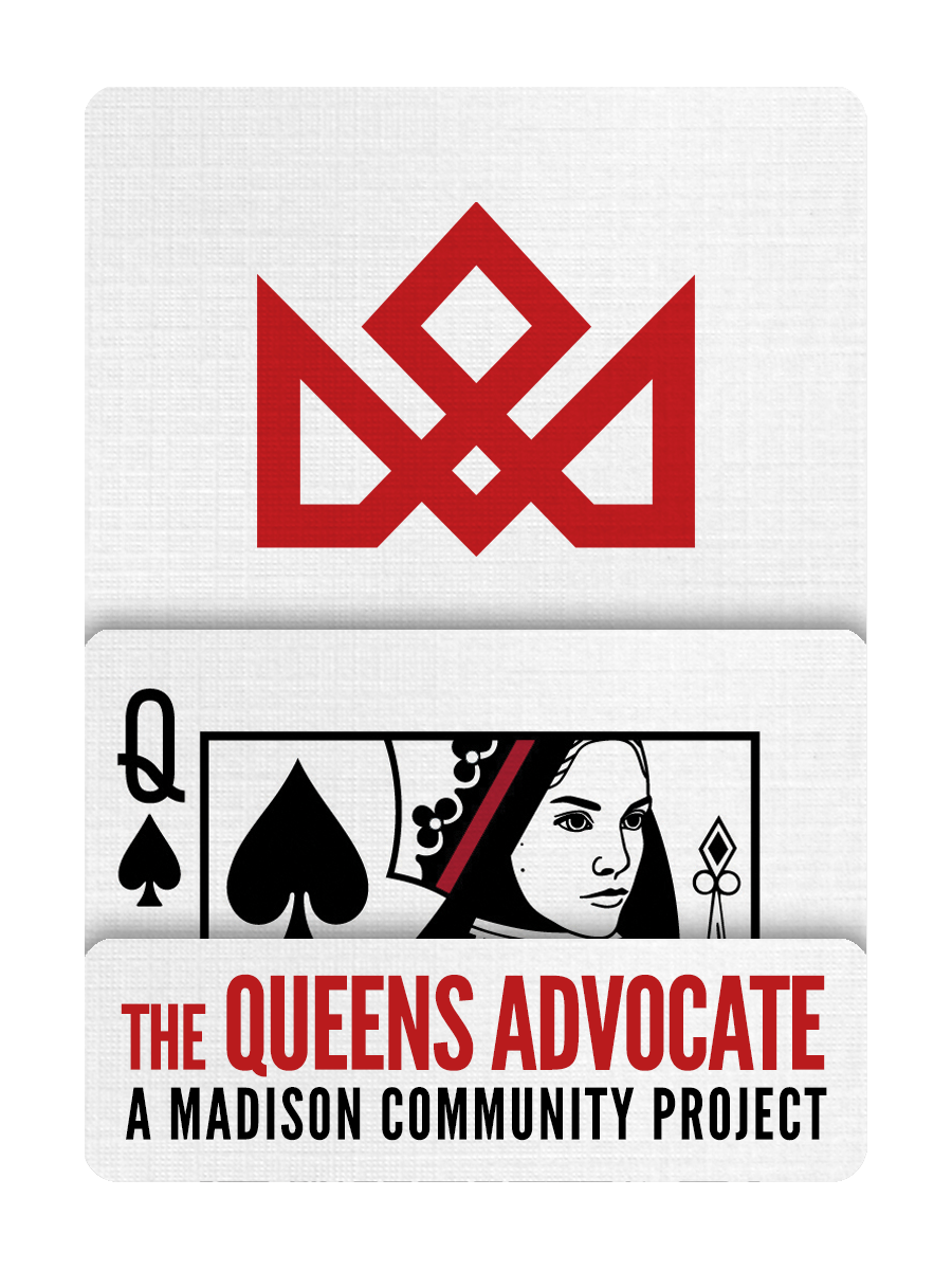 Become a Madison Court Card - The QUEEN'S ADVOCATE Project playing cards