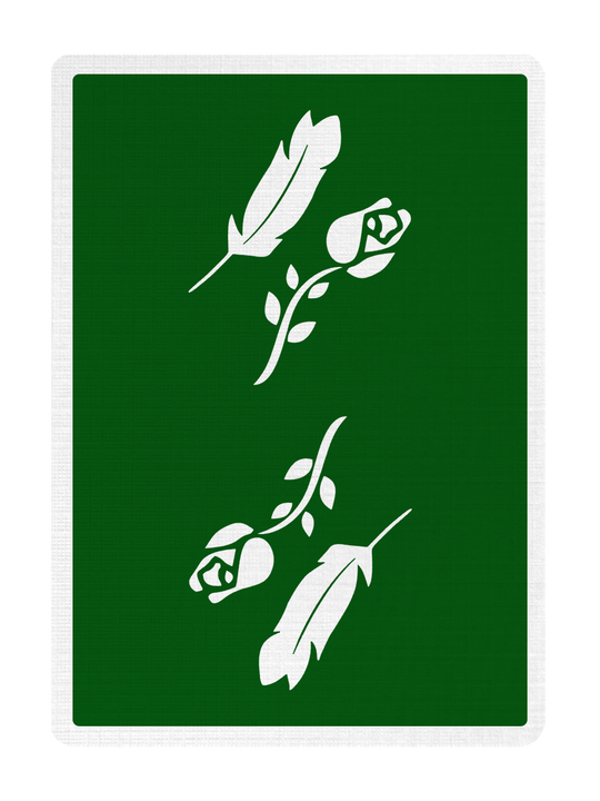 MADISON x SCHNEIDER REMEDIES ( GREEN ) Playing Cards playing cards