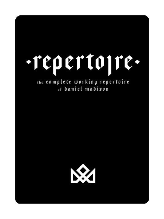REPERTOIRE - BOOK & MASTERCLASS