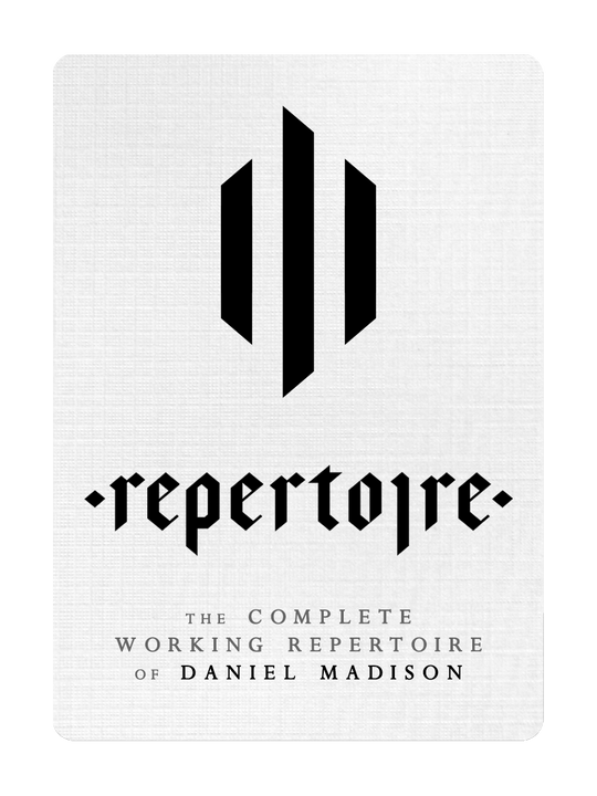 REPERTOIRE eBook, Masterclass and REPERTOIRE Playing Cards playing cards