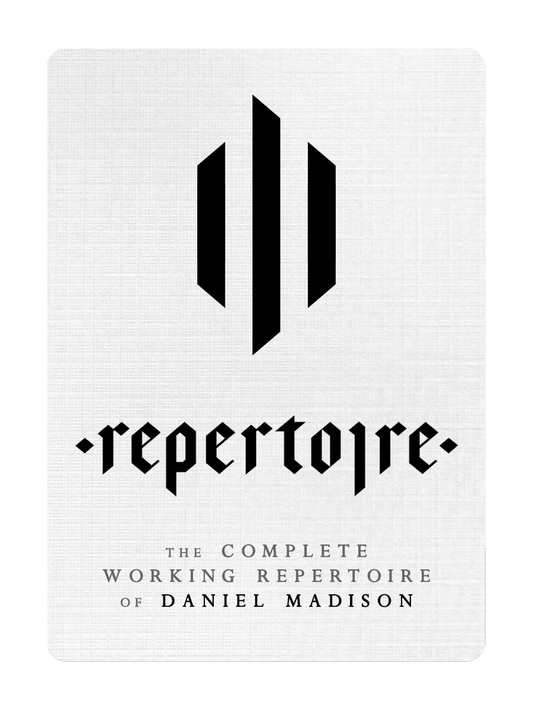 REPERTOIRE eBook, Masterclass and REPERTOIRE Playing Cards