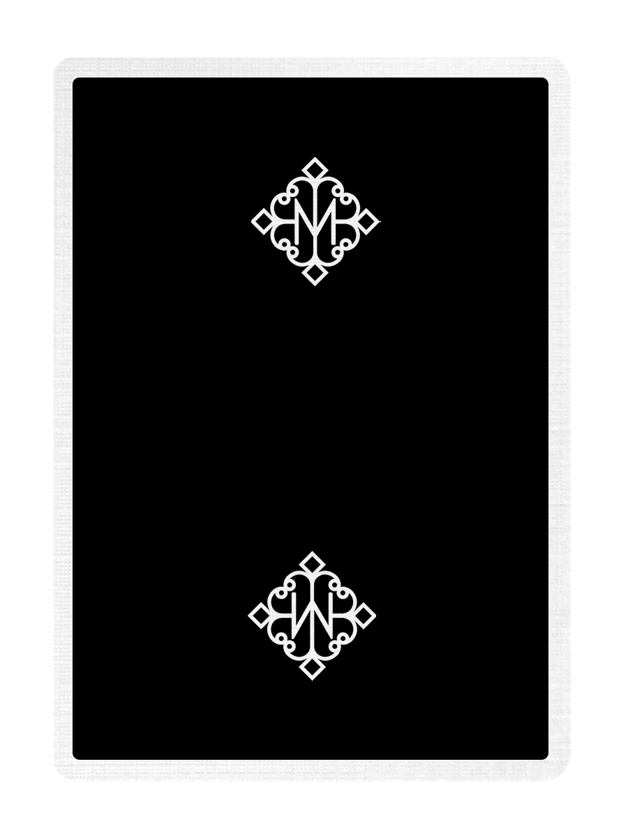 MADISON ROUNDERS ( BLACK ) Playing Cards | PLAYING CARDS by