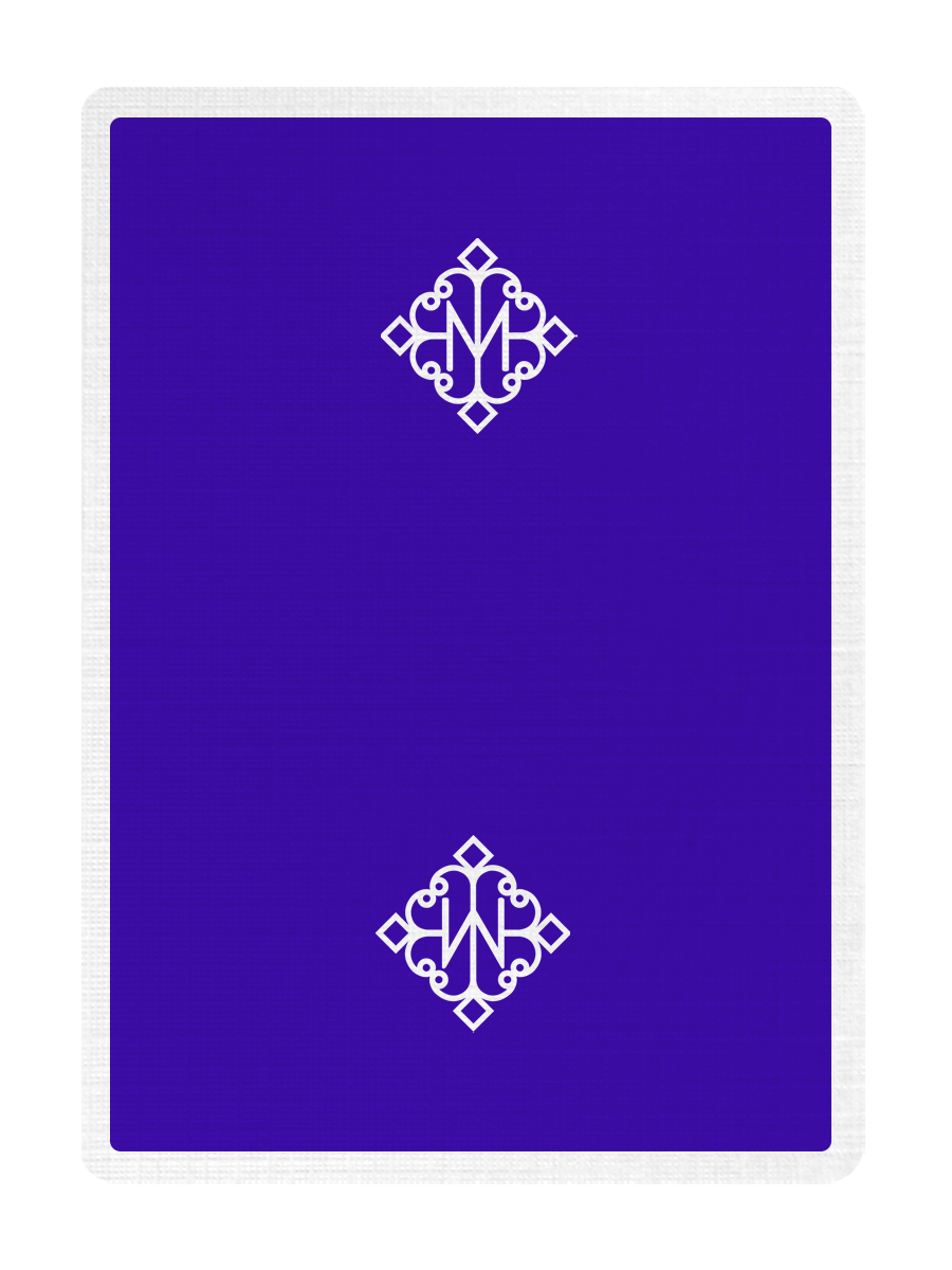 MADISON ROUNDERS ( BLUE ) Playing Cards – MADISON.cards