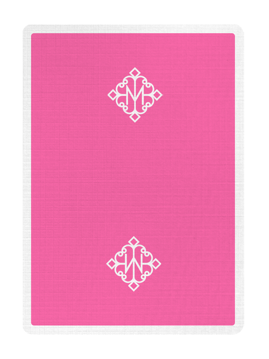 MADISON ROUNDERS ( PINK ) Playing Cards