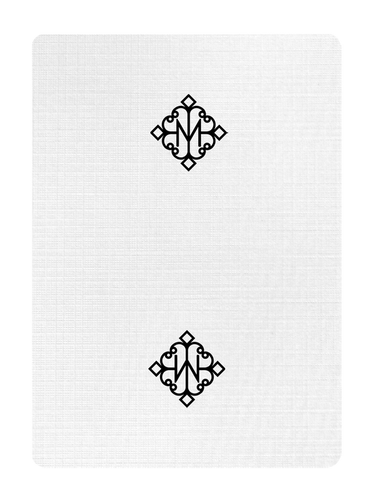 MADISON ROUNDERS ( WHITE ) Playing Cards