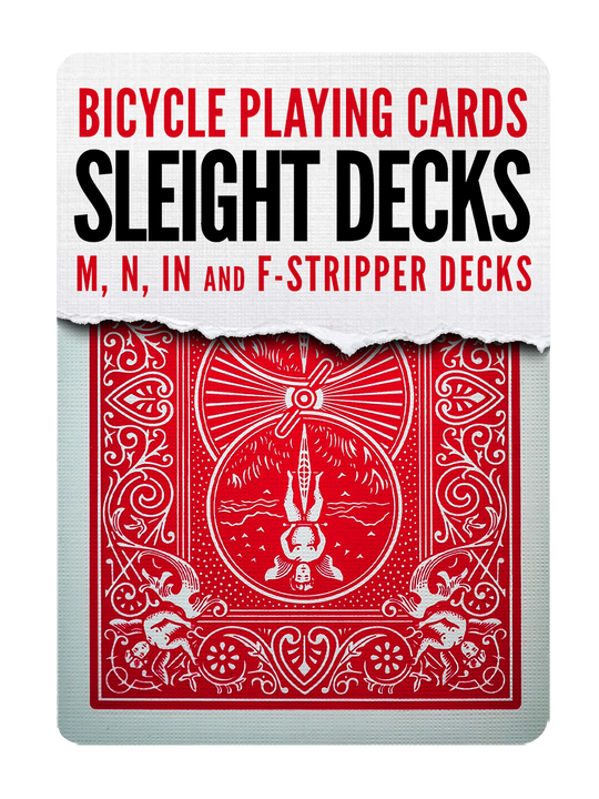 BICYCLE SLEIGHTS - MIXED BRICK (12 Decks) playing cards