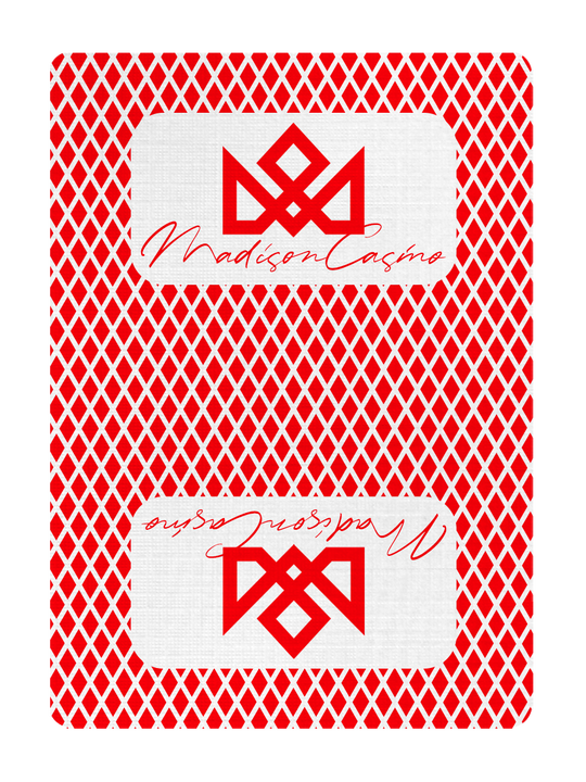 MADISON SHARPS SIGNED by MADISON (RED v2.0) playing cards — view 2