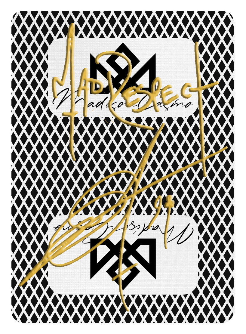 MADISON SHARPS Playing Cards - BLACK