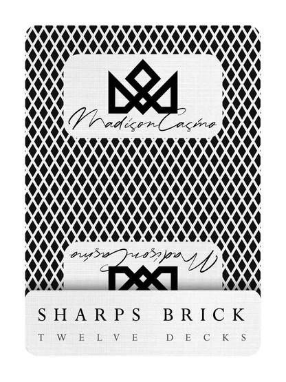 MADISON SHARPS Playing Cards - BLACK