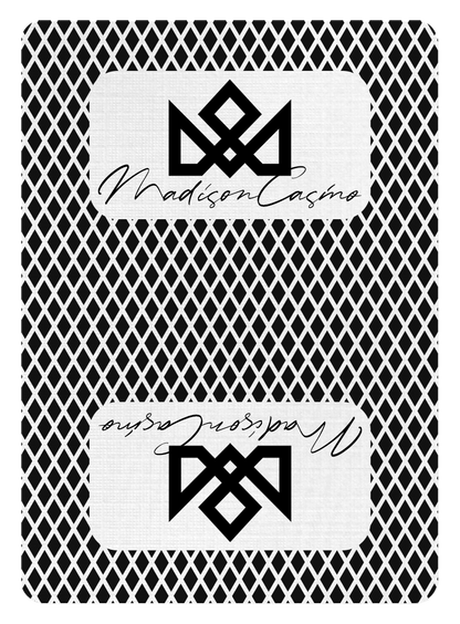 MADISON SHARPS Playing Cards - BLACK