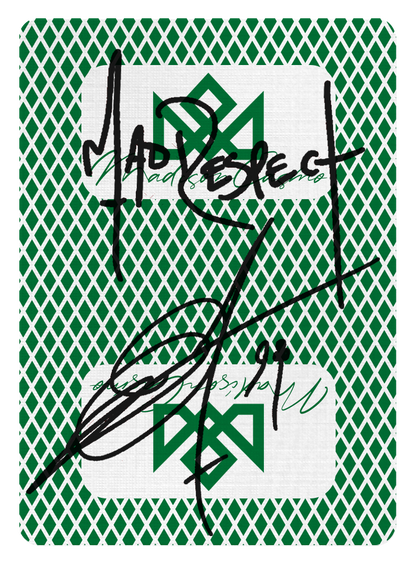 MADISON SHARPS SIGNED by MADISON (Green)