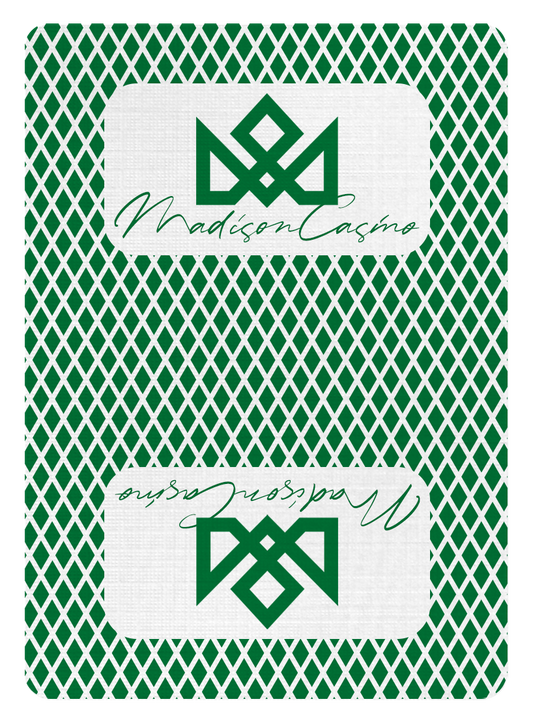 MADISON SHARPS Playing Cards (Green)