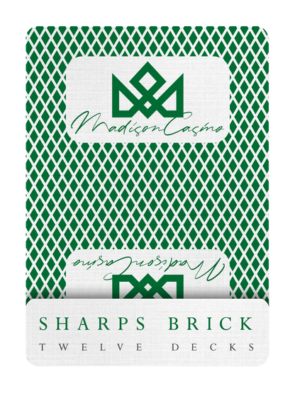 MADISON SHARPS Playing Cards - GREEN