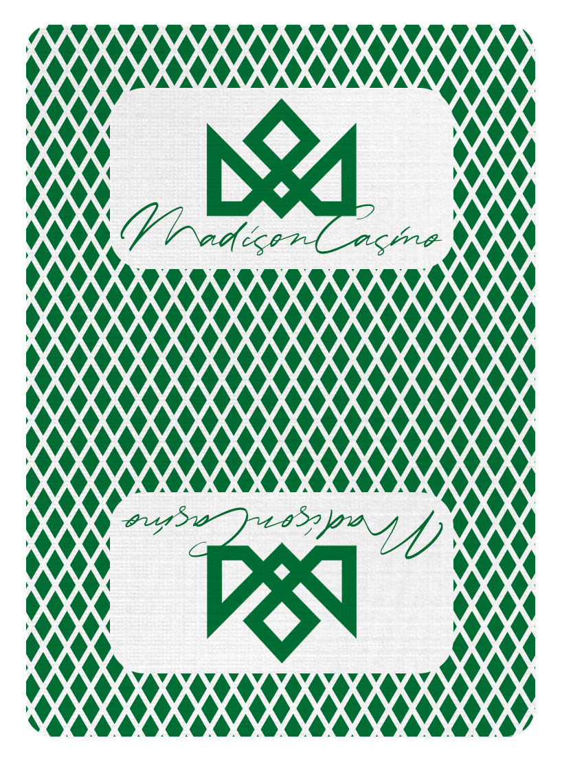 MADISON SHARPS Playing Cards - GREEN