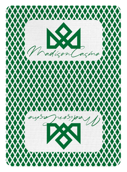 MADISON SHARPS Playing Cards - GREEN