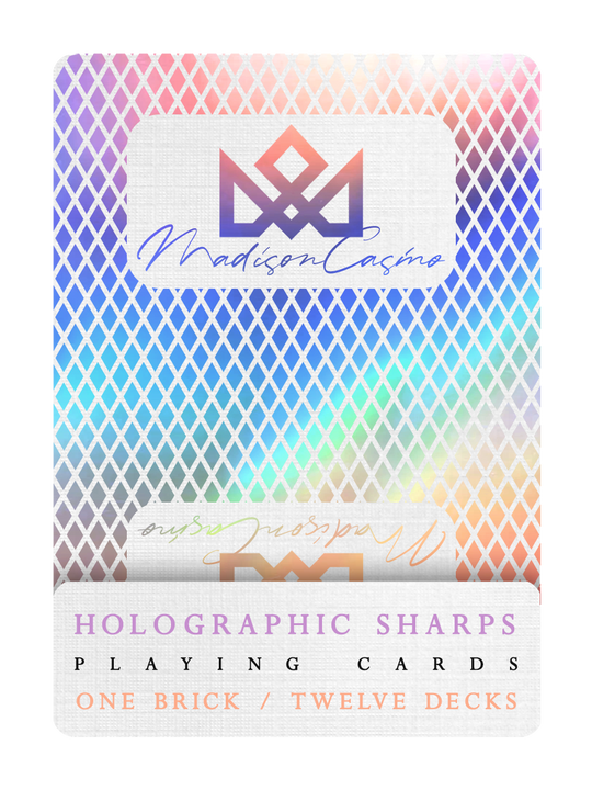 MADISON SHARPS- Holographic Edition - BRICK DEAL playing cards
