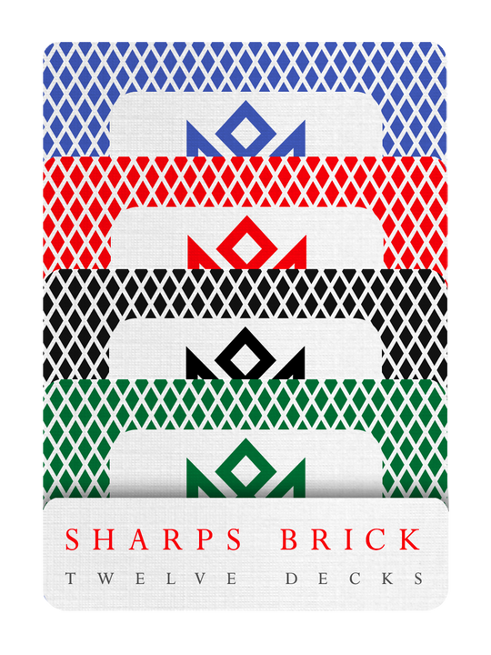 MADISON SHARPS MIXED BRICK DEAL (12 Decks) playing cards