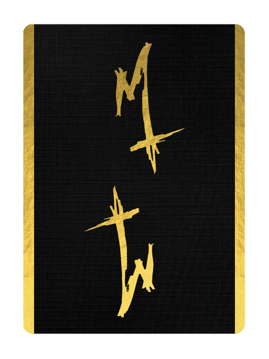 MADISON SIGNATURE Playing Cards - Gold on Black Edition playing cards