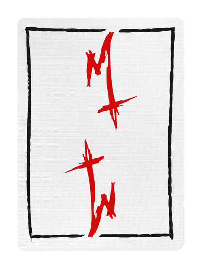 Hand Drawn SIGNATURE Playing Cards playing cards