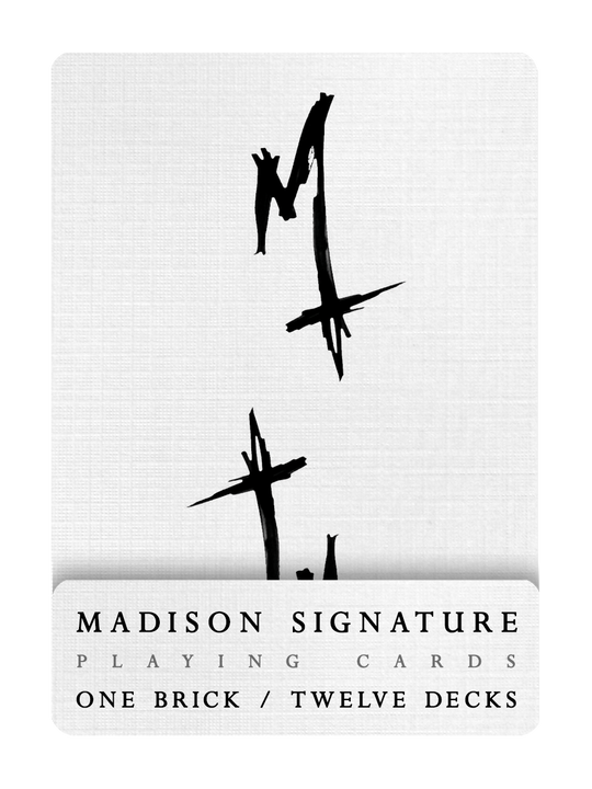 MADISON SIGNATURE Playing Cards - Brick Deal (12 decks) playing cards