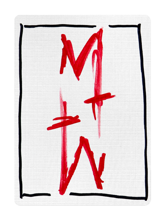 Hand Drawn SIGNATURE Playing Cards playing cards — view 51