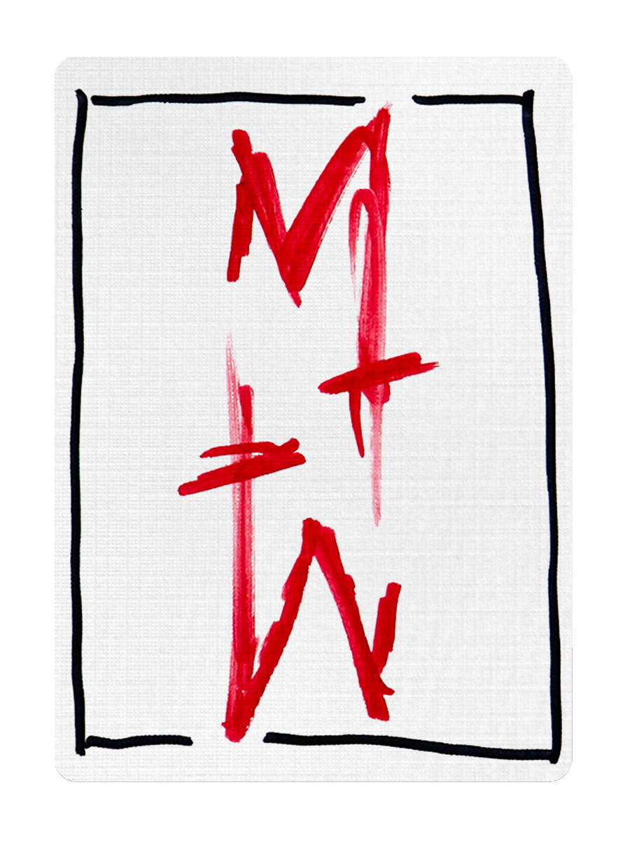 Hand Drawn SIGNATURE Playing Cards playing cards — view 53