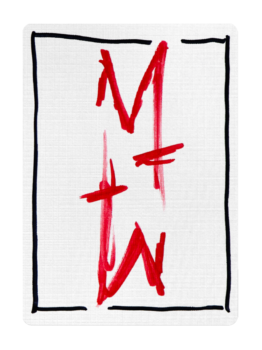 Hand Drawn SIGNATURE Playing Cards playing cards — view 50