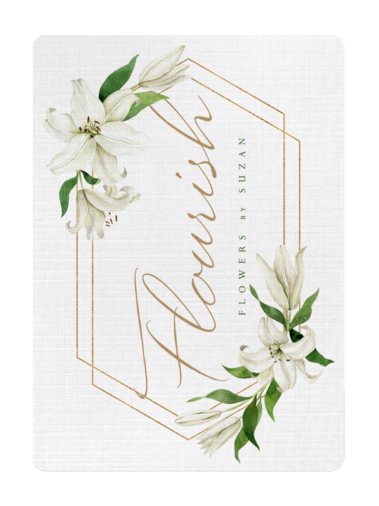MADISON ONE ENTRY- FLOURISH by SUZAN Playing Cards playing cards