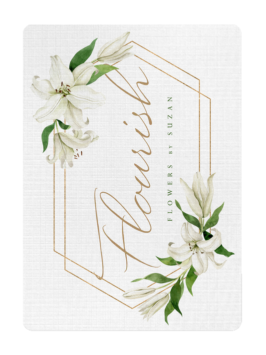 MADISON ONE ENTRY- FLOURISH by SUZAN Playing Cards