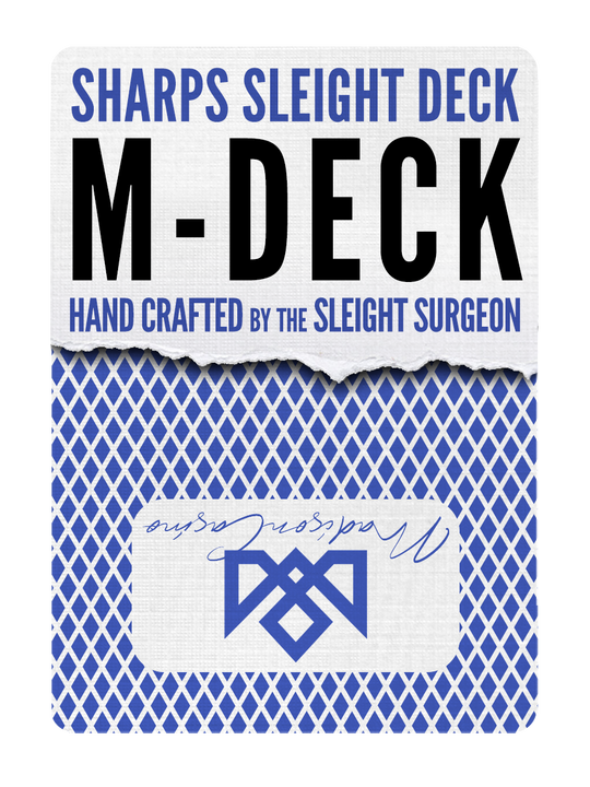 MADISON SHARPS M-DECK (BLUE) playing cards