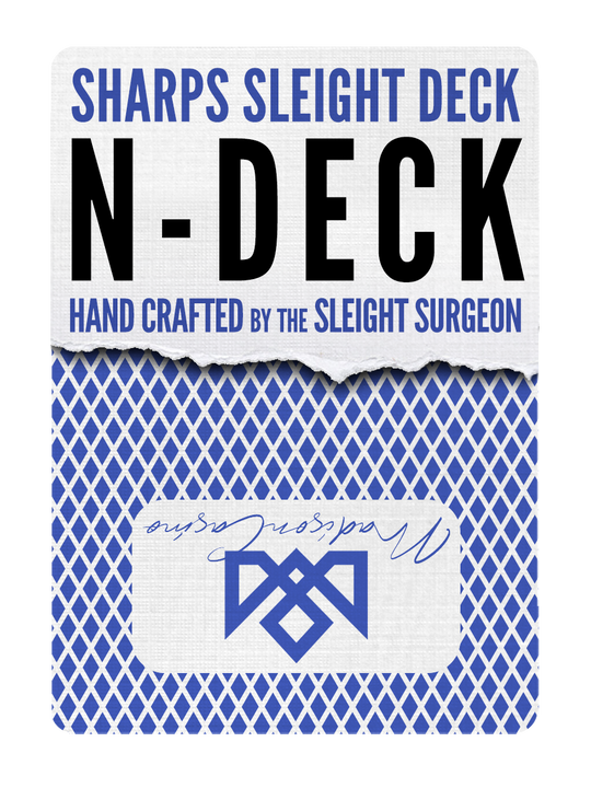 MADISON SHARPS N-DECK (BLUE) playing cards