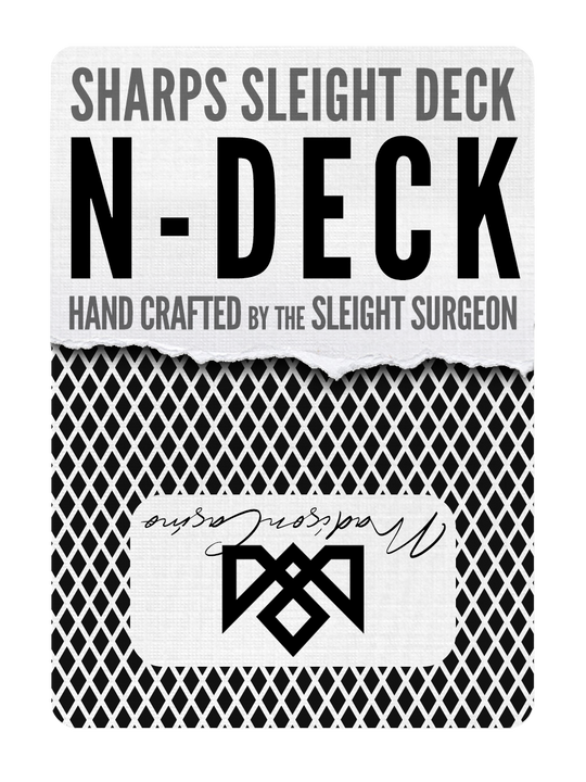MADISON SHARPS N-DECK (Black) playing cards