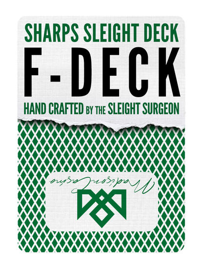 MADISON MASTERS Green & Black (4 Decks)